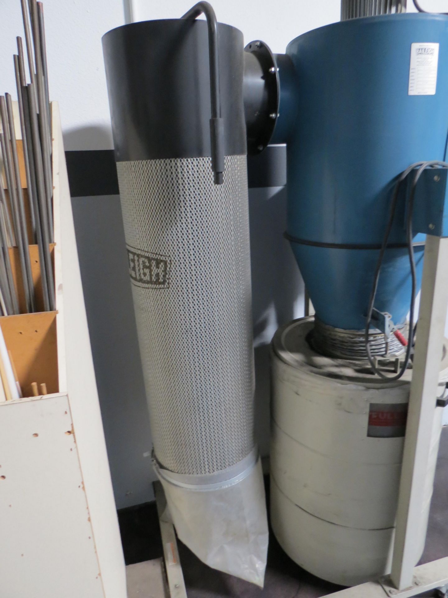 2017 BAILEIGH MDL: DC-2100C DUST COLLECTOR SN: D17030227 WITH APPROX 50 GALLON DRUM - Image 4 of 5