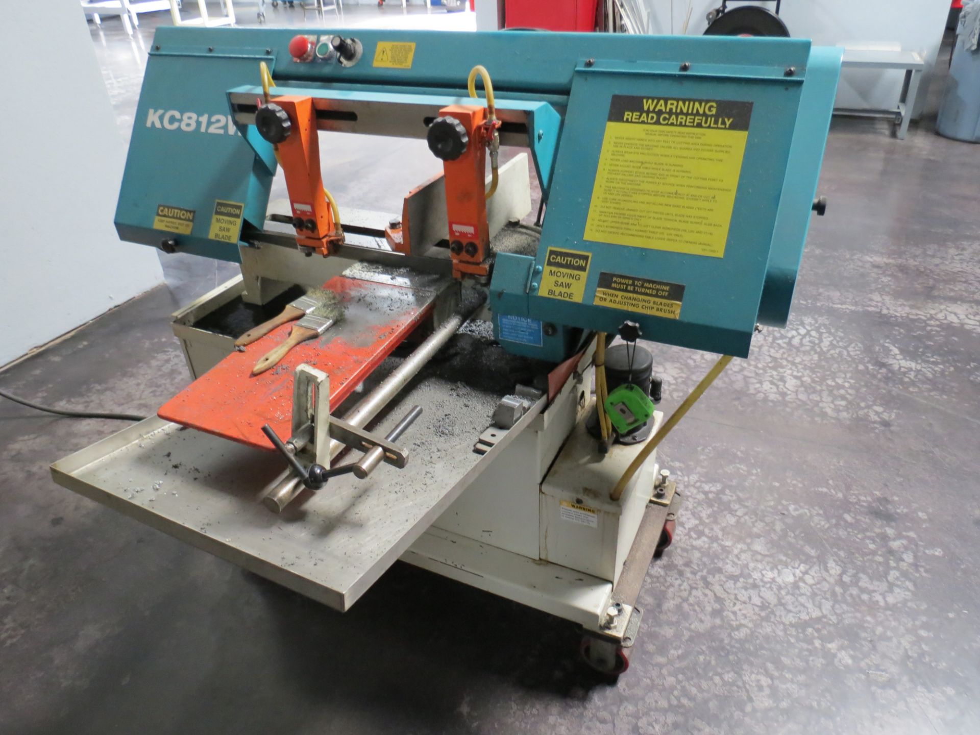 2015 CLAUSING KALAMAZOO HORIZONTAL BANDSAW, TYPE: KC812W, NO. LC10450949, BLADE SIZE (MM) 2720L X - Image 5 of 5