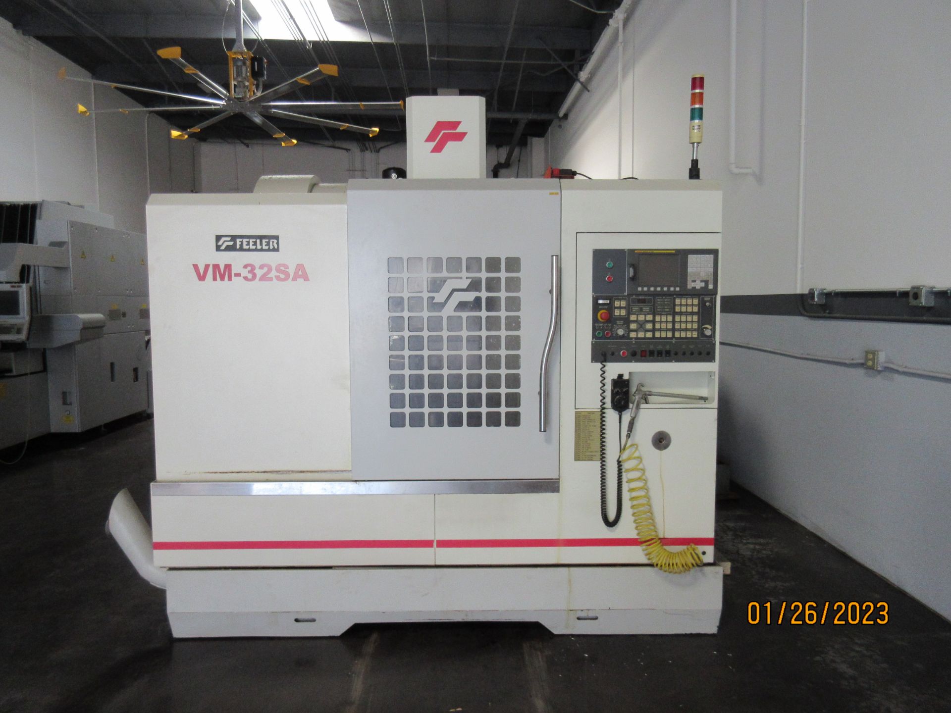 2006 FEELER VM-32SA VERTICAL MACHINING CENTER, SN: MVG1279, 220V, 3PH (SUBJECT TO CONFIRMATION) - Image 8 of 15