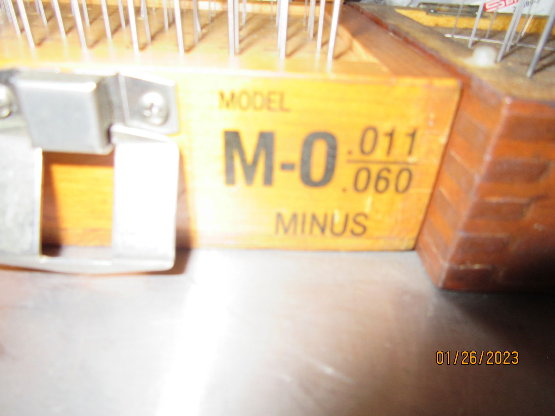 LOT (2) MEYER MINUS PIN GAGE SETS M-0 .011/.060 - Image 2 of 3