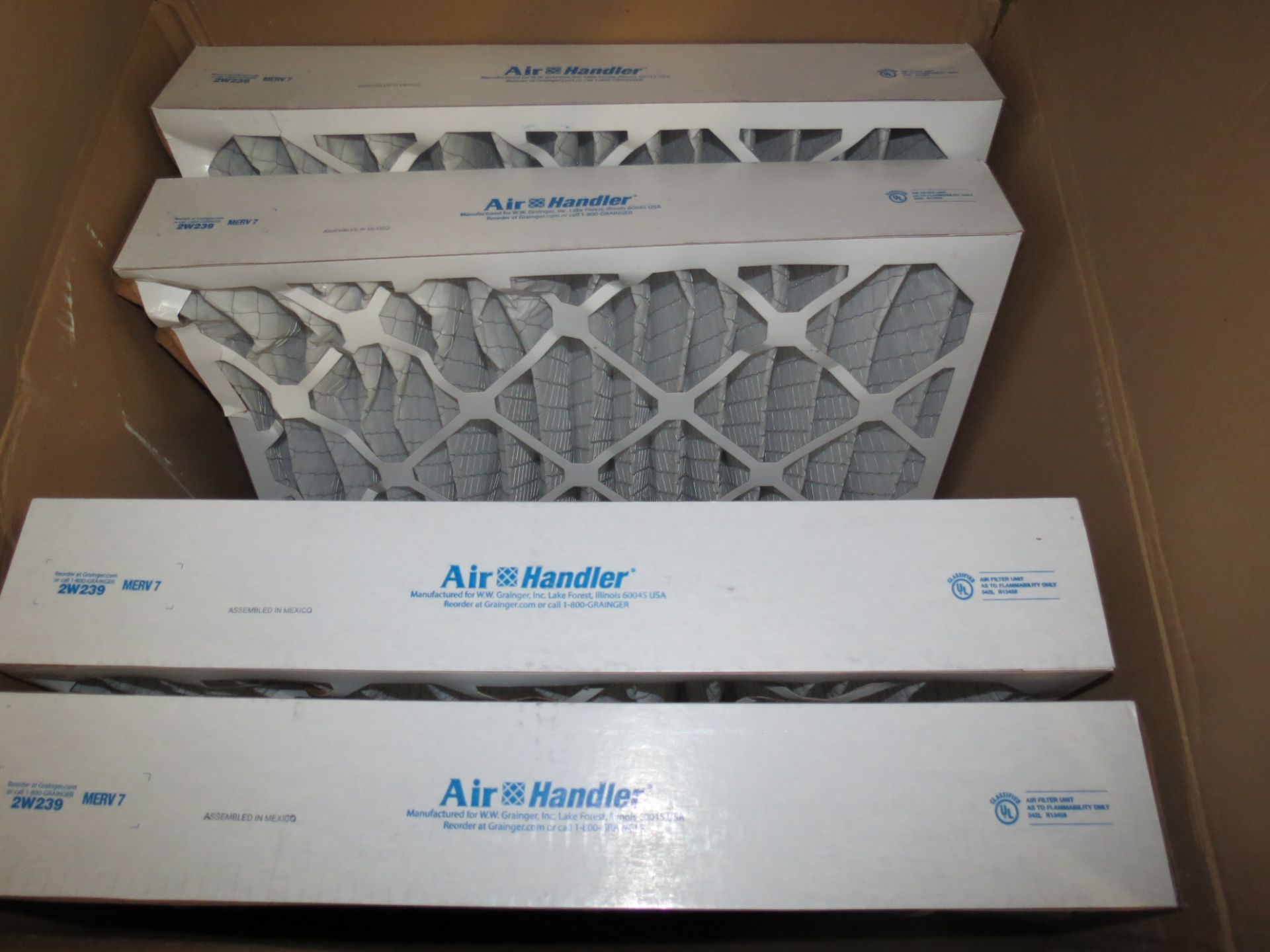 LOT ASSORTED AIR HANDLER FILTERS - Image 5 of 7