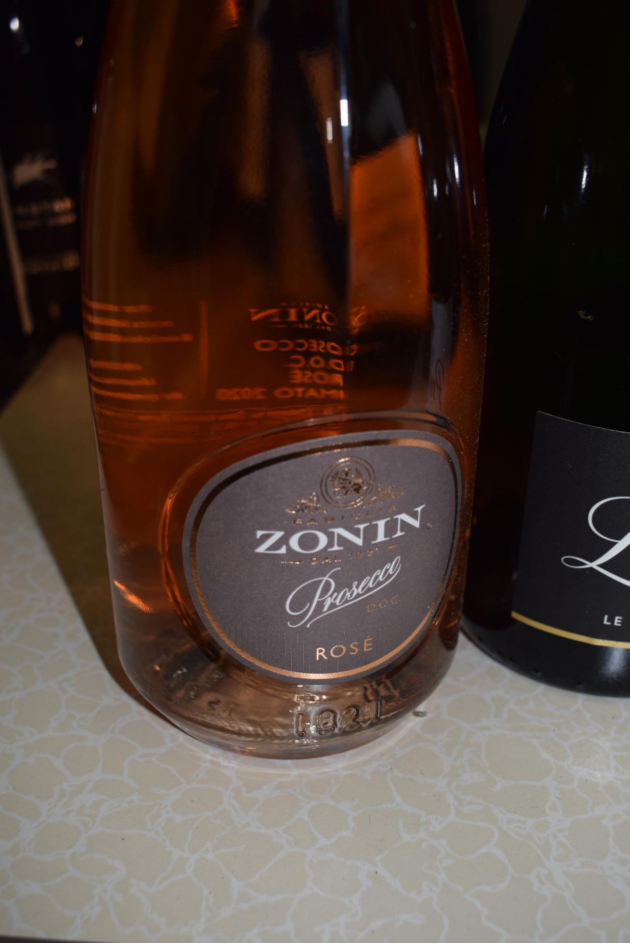 Mixed Sparkles 1 x Lanson, 1 x Zonin Rose , 1x Plaza Prosecco - Image 2 of 5