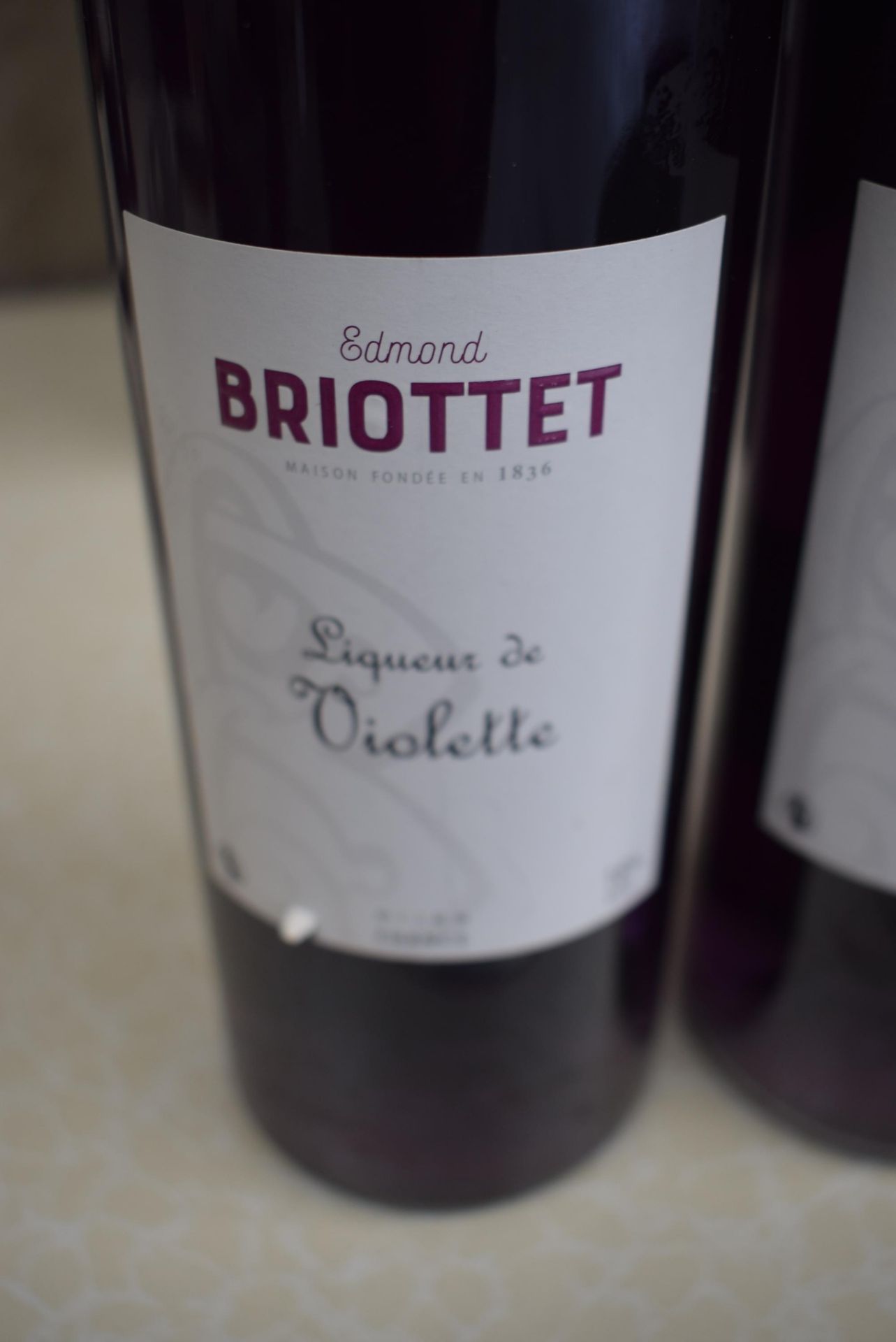 2 x Edmond Briottet Liqueur de Violette (Violet Liqueur) (70cl, 18%) - Image 2 of 4