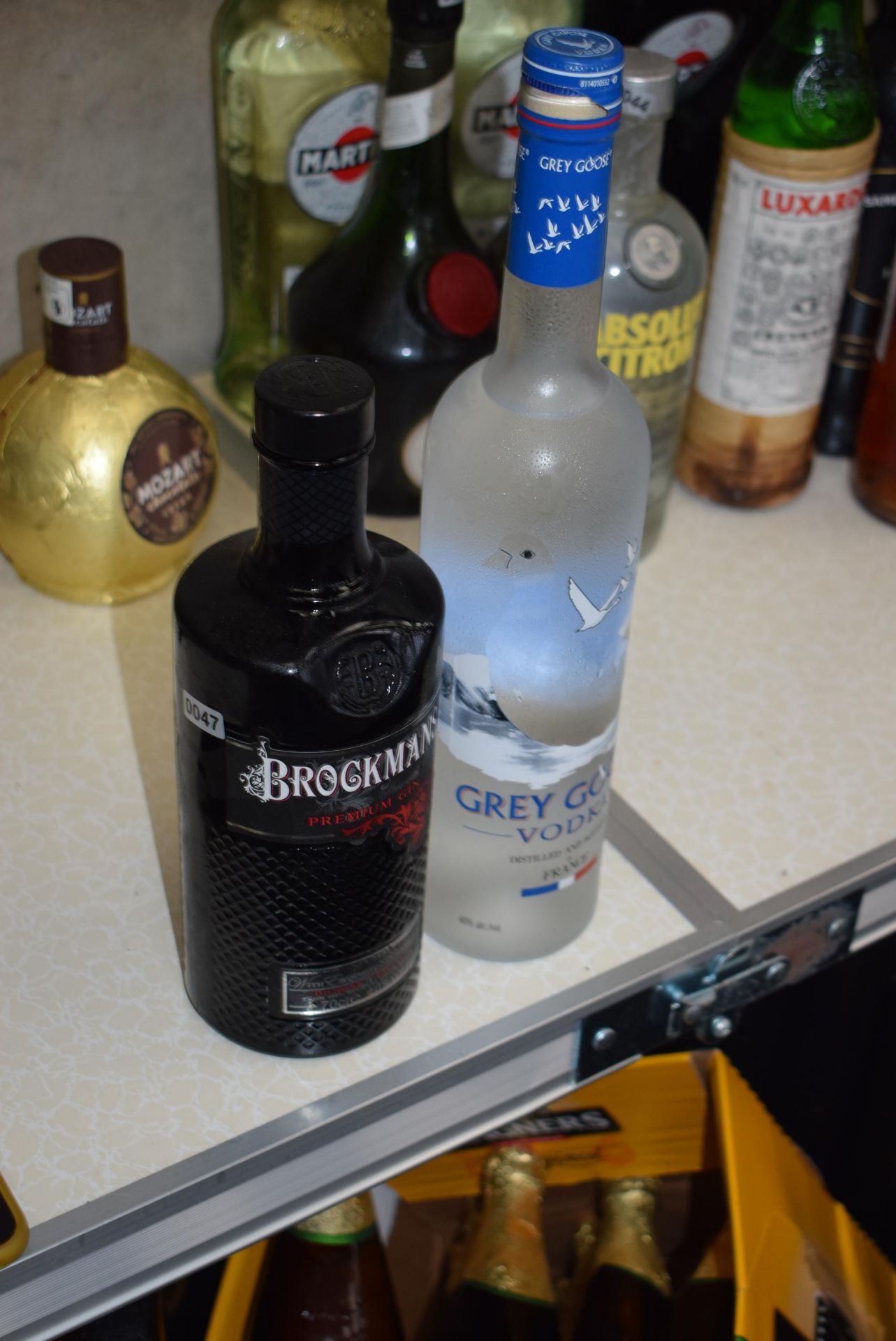 1 x Grey Goose Vodka 1 x Brookmans Gin (Opened 80% Full est) - Image 2 of 3