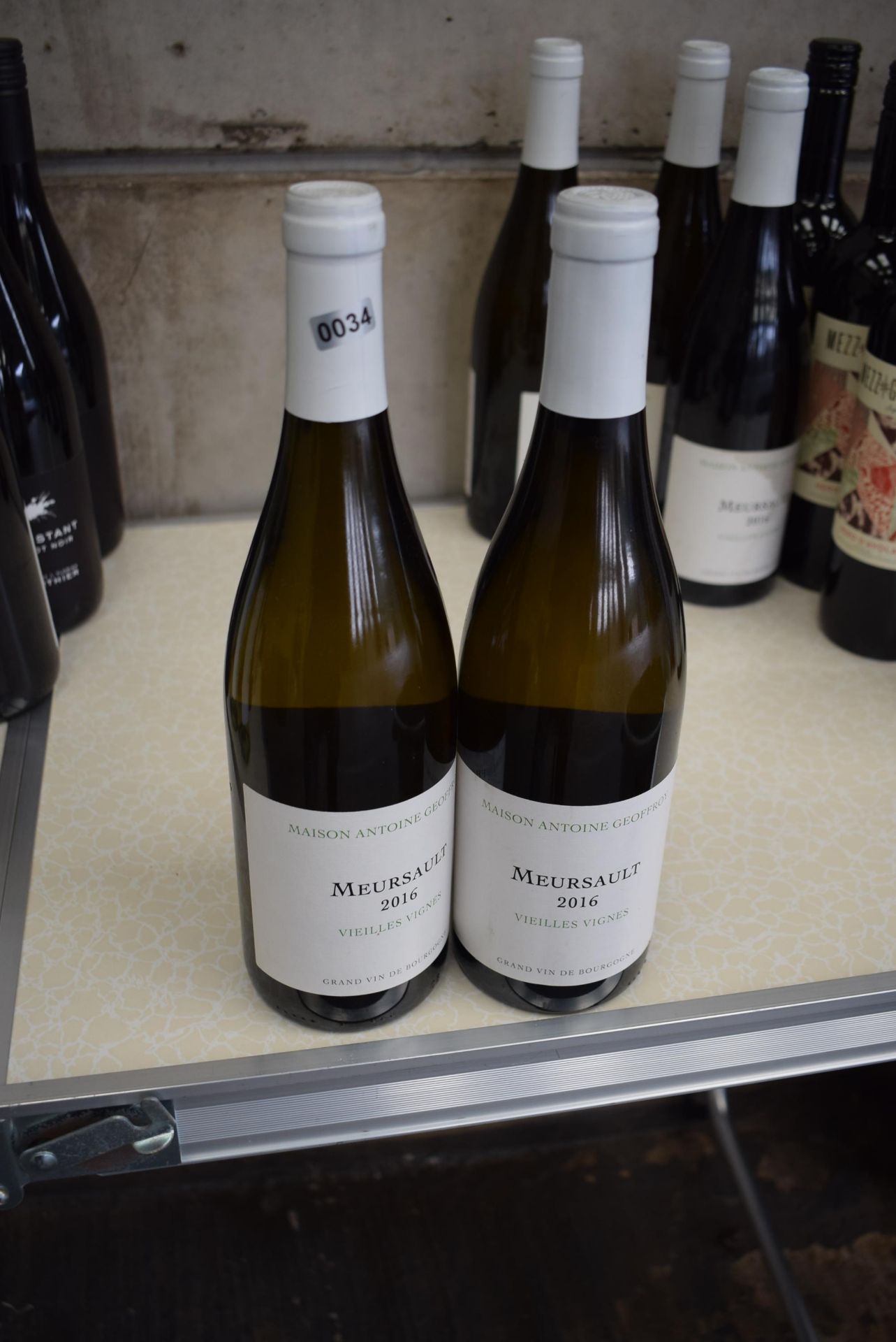 2 x 75 cl MAISON ANTOINE GEOFFROY - MEURSAULT - GRAND WHITE BURGUNDY RRP £90 Per Bottle