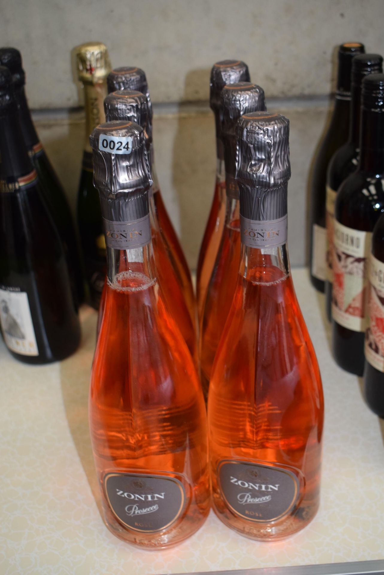 6 x Zonin Pink Rose Prosecco 2020