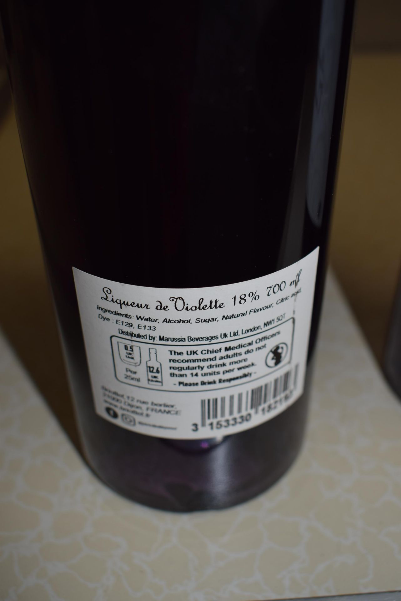 2 x Edmond Briottet Liqueur de Violette (Violet Liqueur) (70cl, 18%) - Image 3 of 4