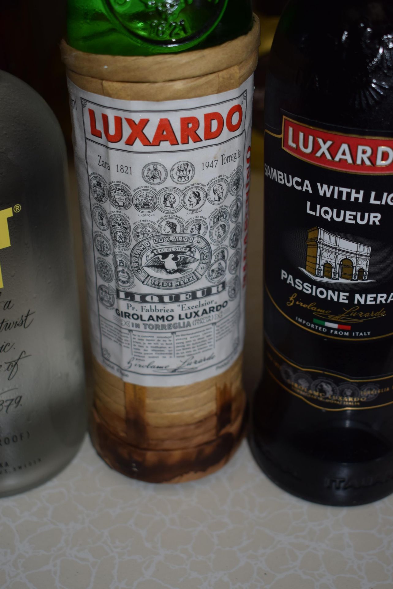 1 x Absolut Citron, 1 x Luxardo Sambuca, 1 x Luxardo Liquorice Sambuca - Image 3 of 5