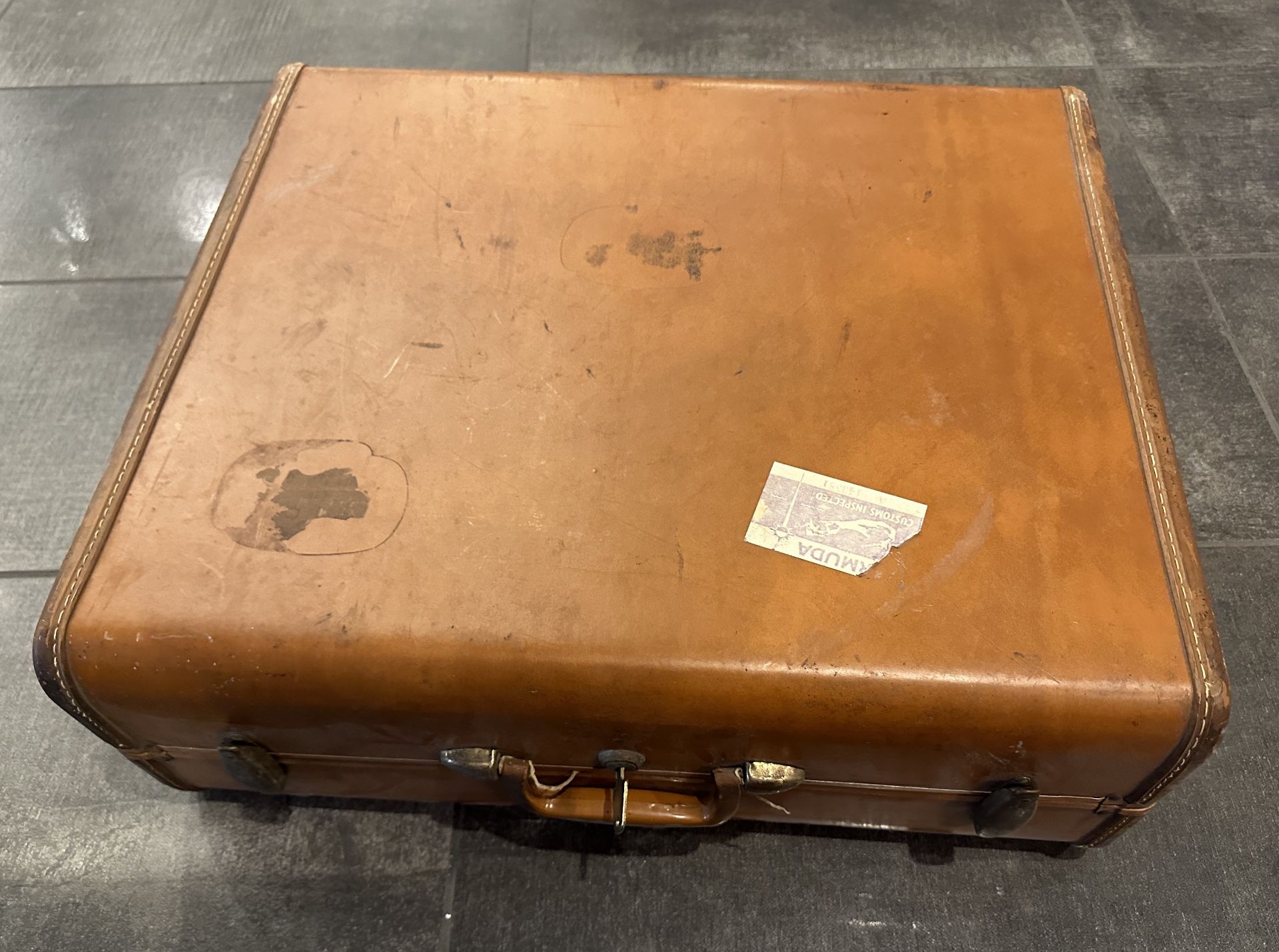 SAMSONITE Shwayder Bros Denver Co. Hard Shell Suitcase VINTAGE