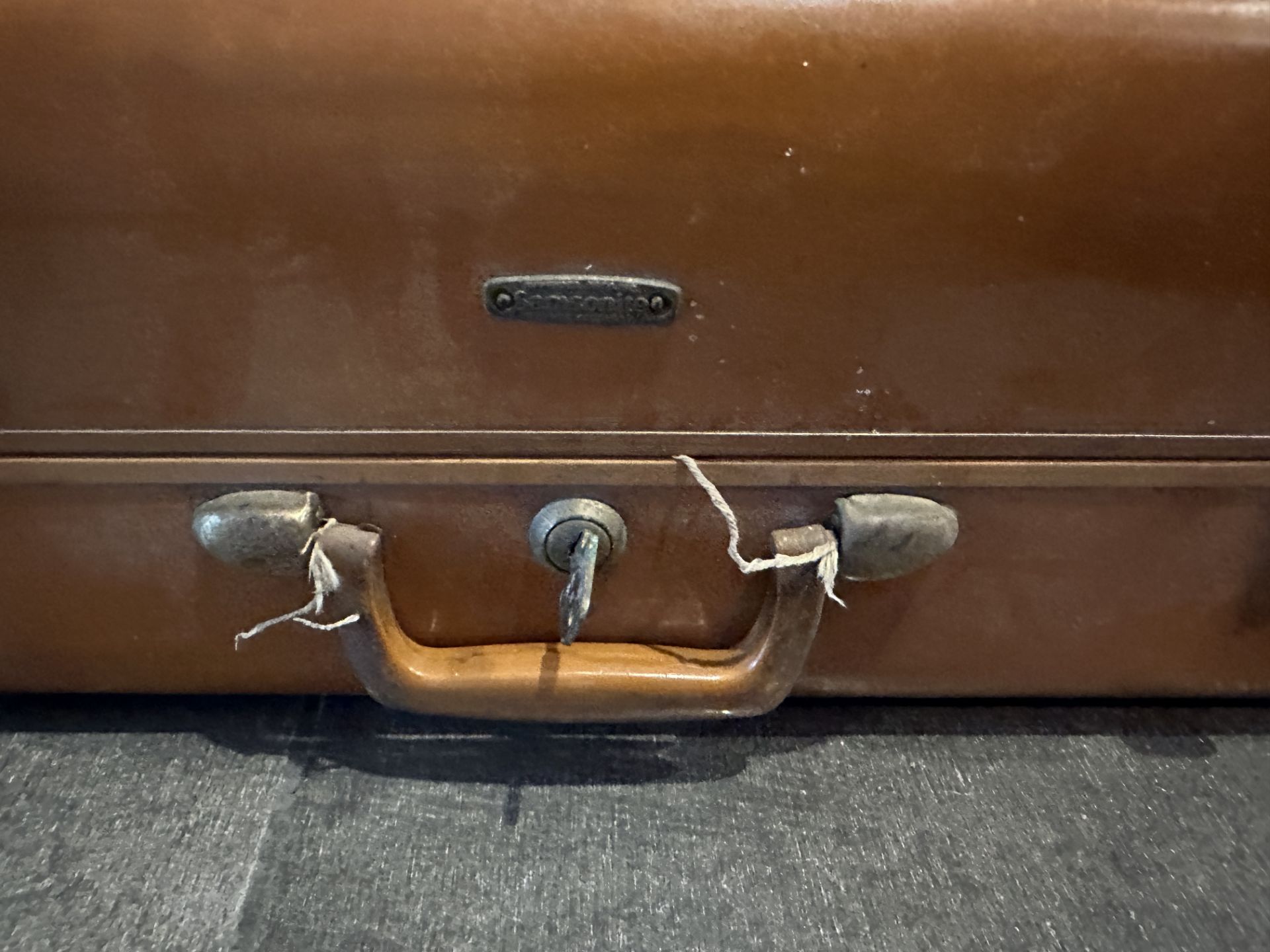 SAMSONITE Shwayder Bros Denver Co. Hard Shell Suitcase VINTAGE - Image 4 of 5