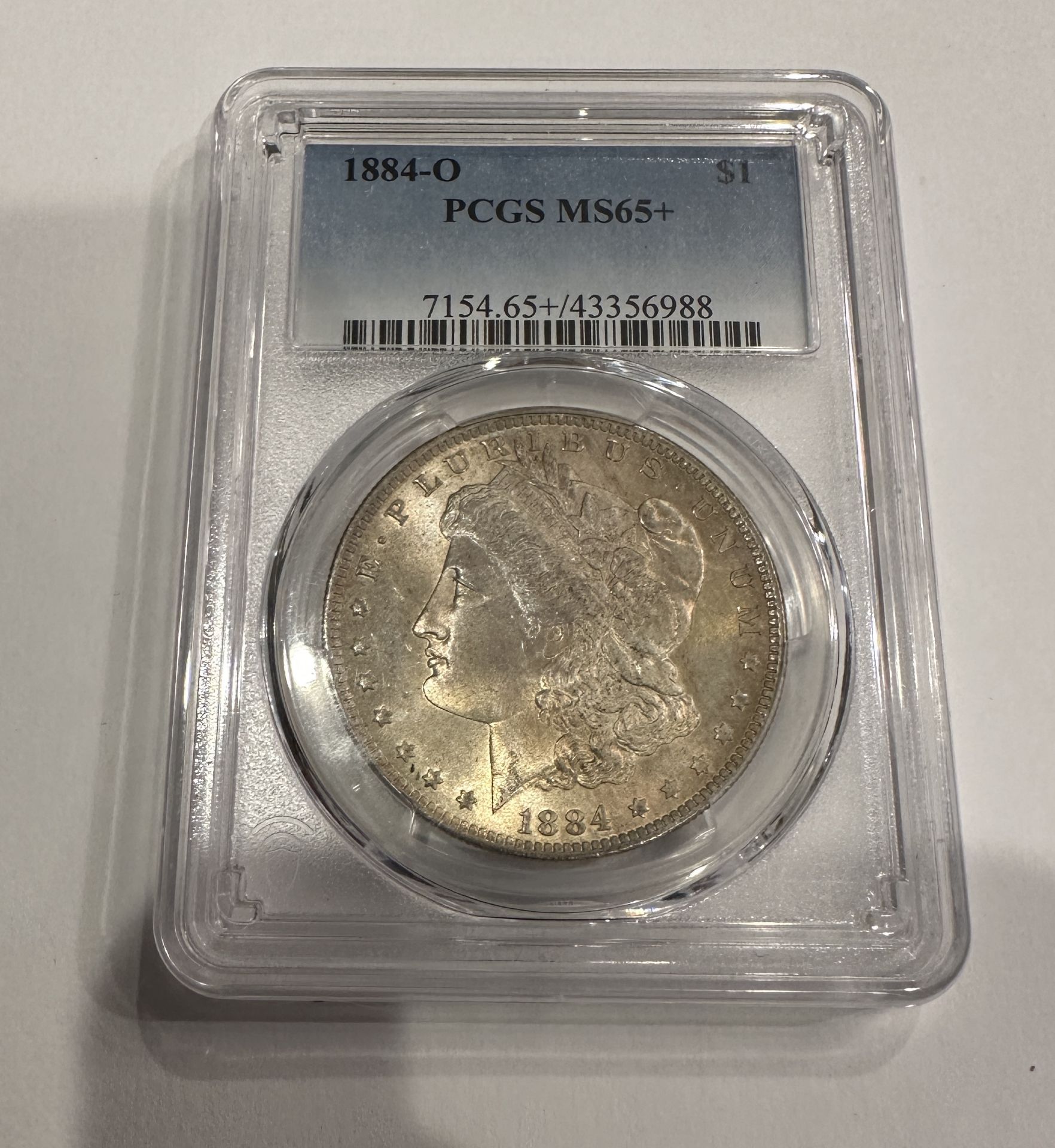 PCGS MS65+ 1884-O $1 COIN