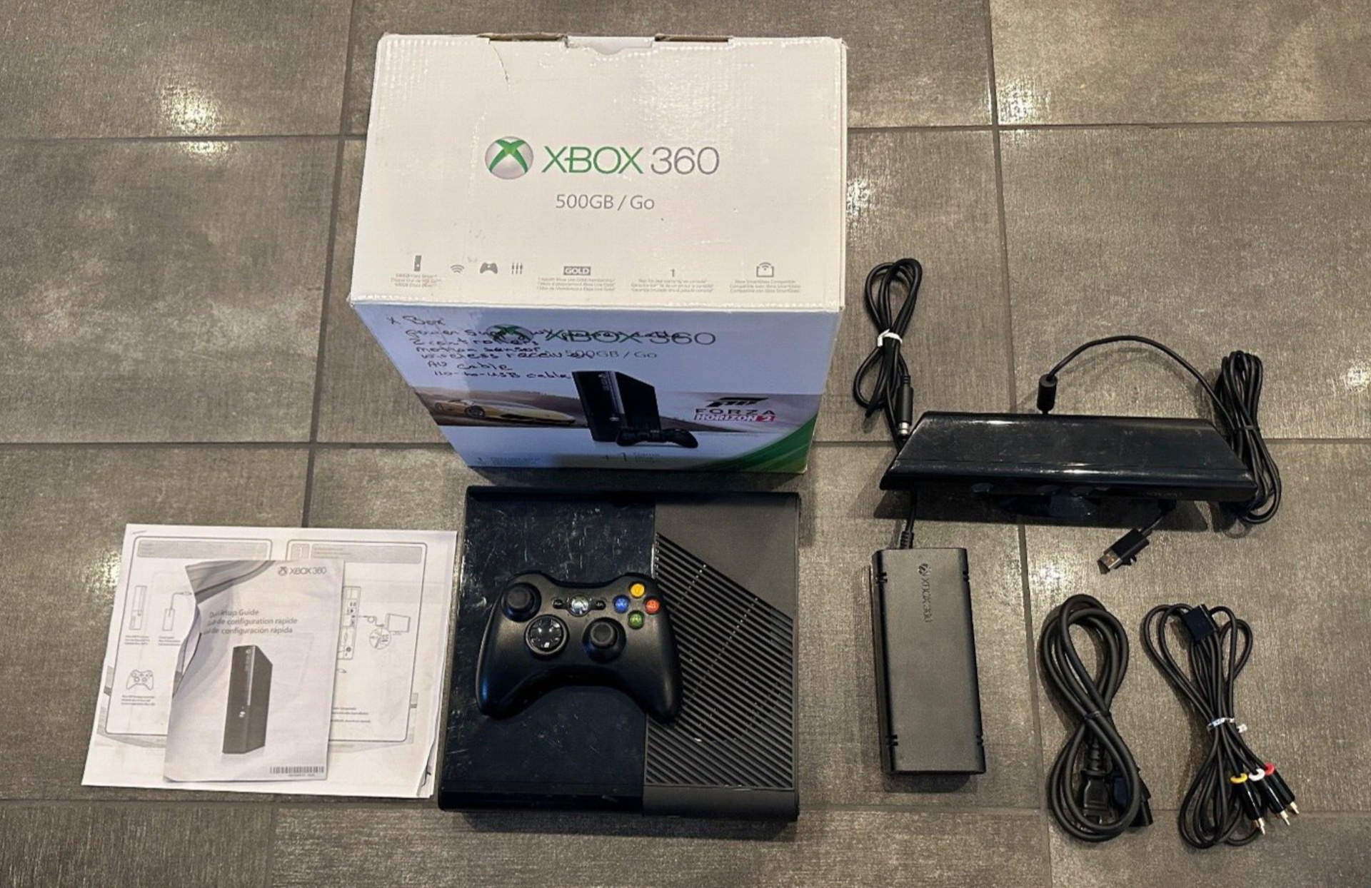 MICROSOFT XBOX 360 500GB FORZA HORIZON 2 BUNDLE