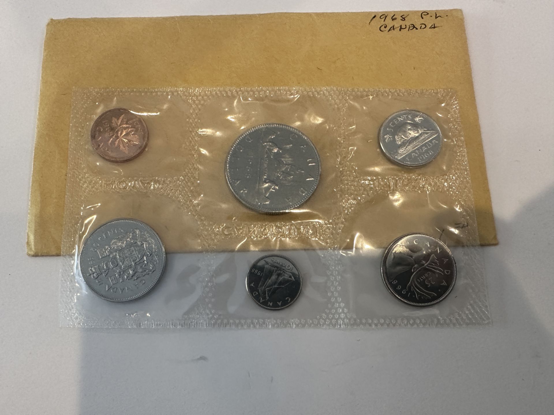 CANADIAN MINT COIN PROOF SET , DATE INDICATED IN PHOTOS
