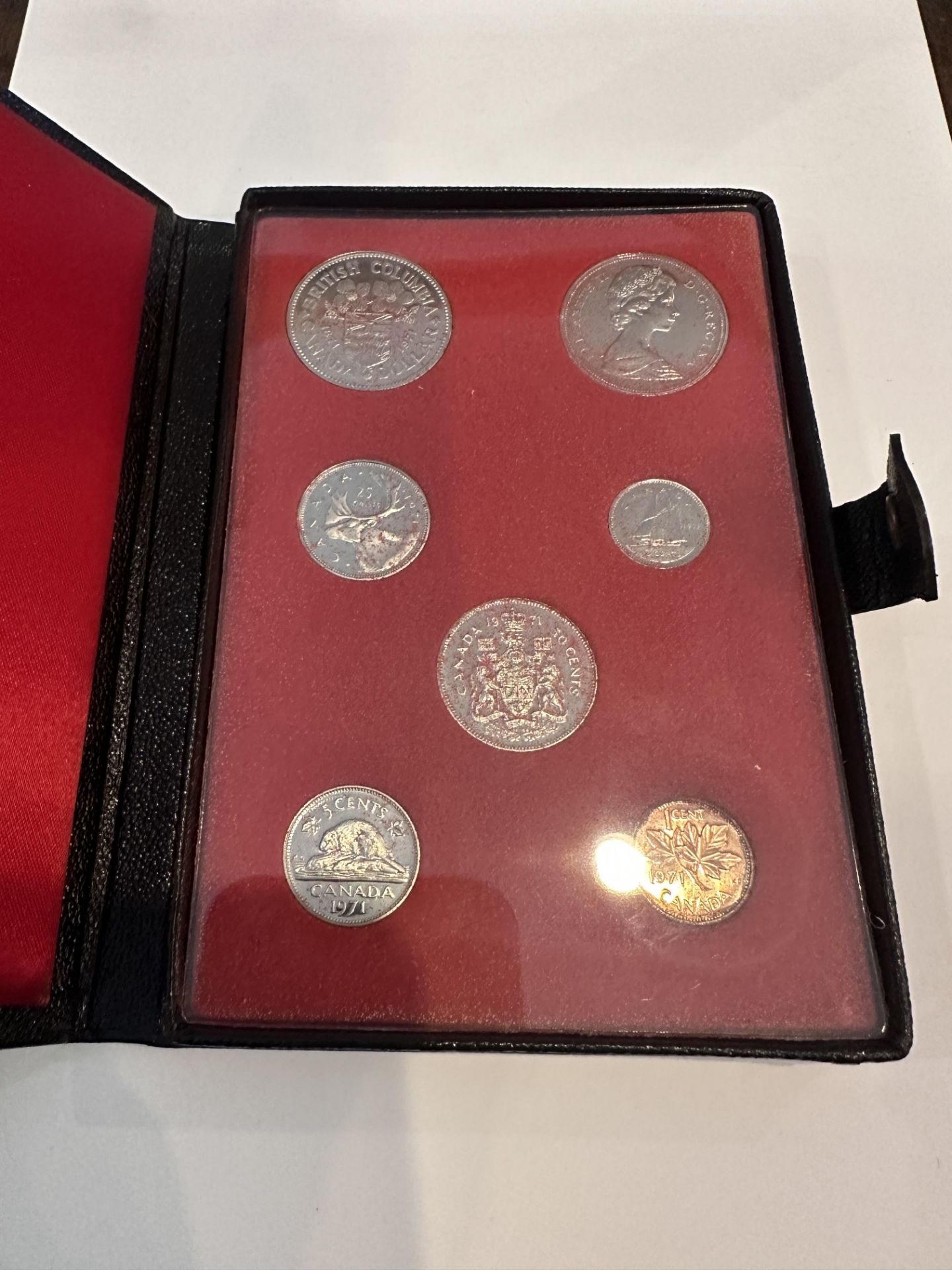 1971 ROYAL CANADIAN MINT PROOF COIN SET