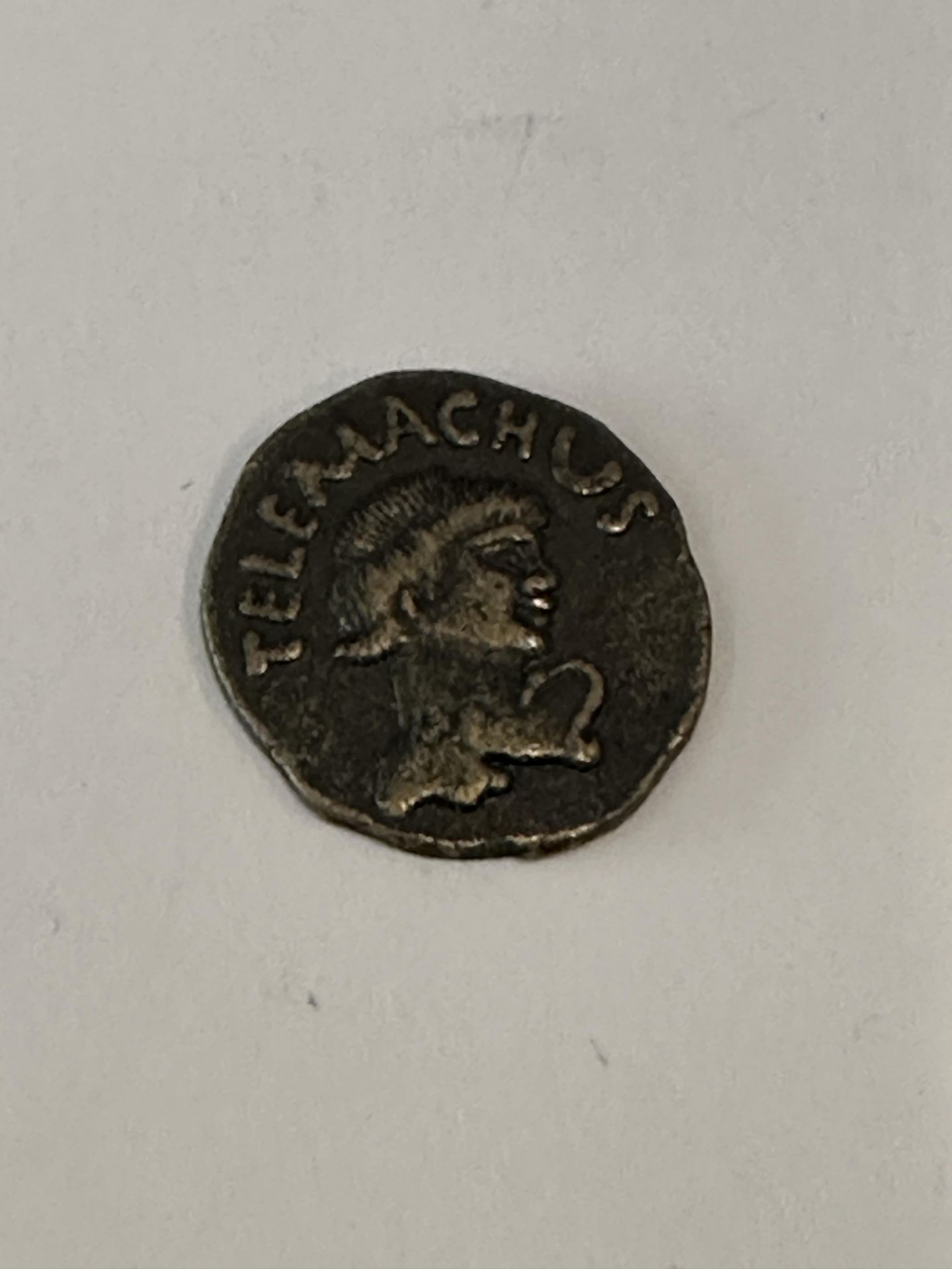TELEMACHUS Ancient Coin Medal from Homer’s Odyssey Book