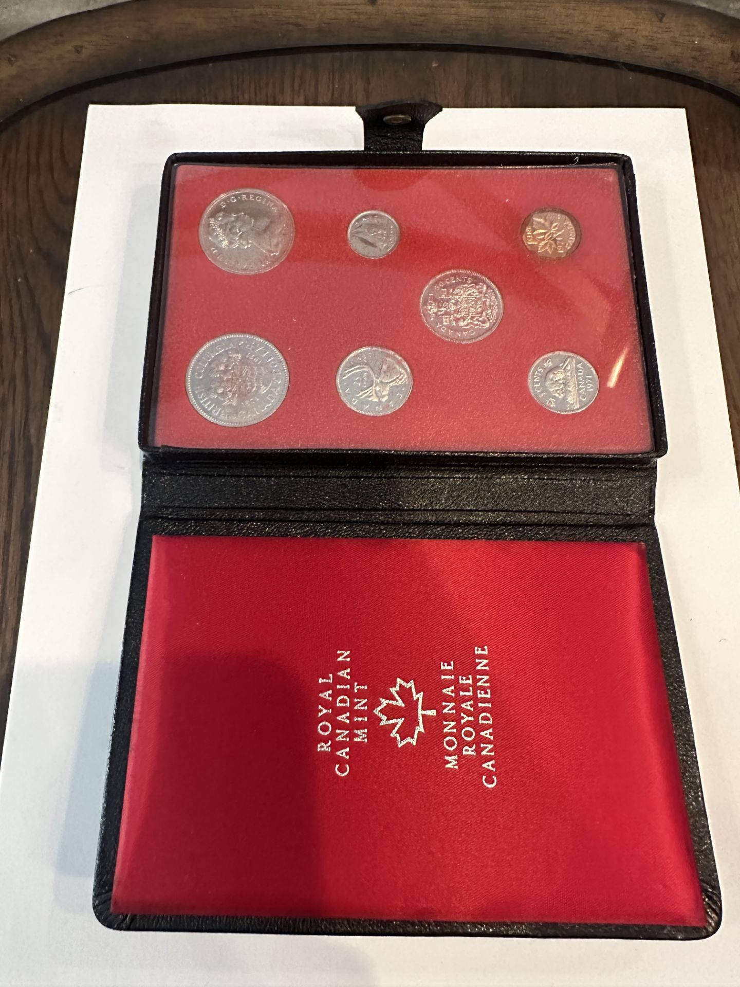 1971 ROYAL CANADIAN MINT PROOF COIN SET - Image 2 of 2