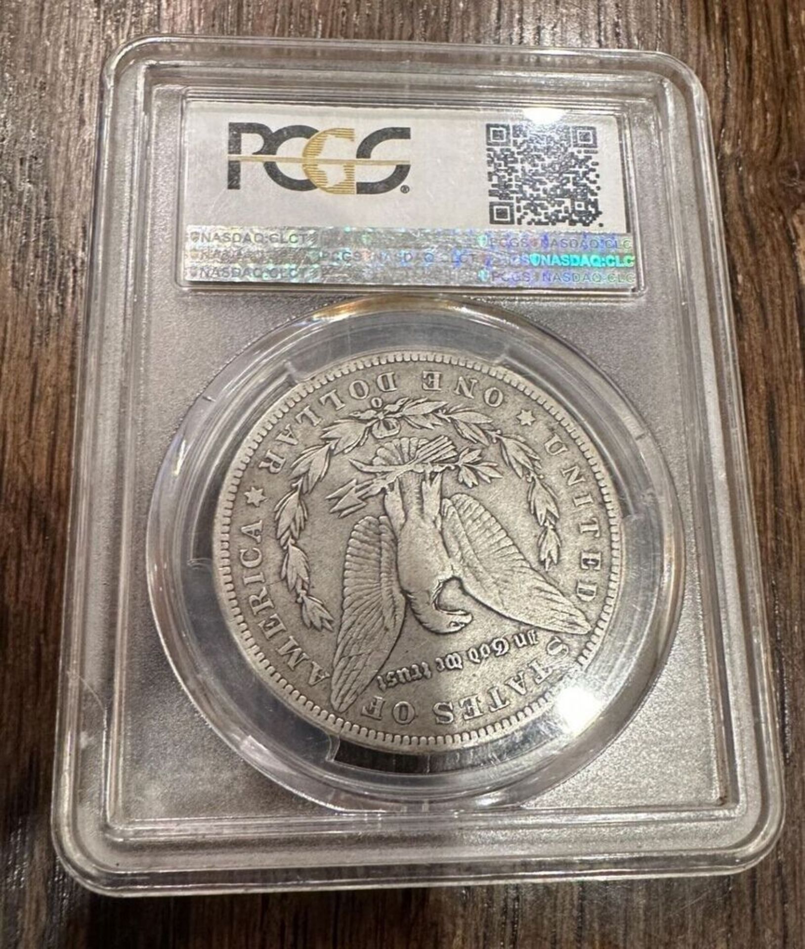 PCGS 1888-O DOUBLE DIE OBVERSE $1 COIN - Image 2 of 2