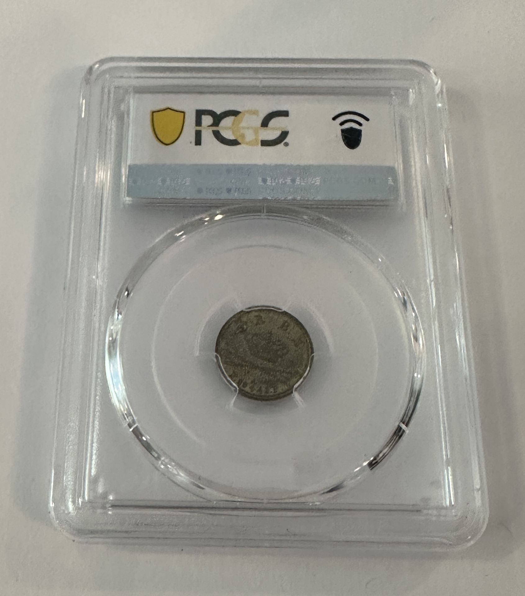 1842-K FF 3 Rbsk PCGS MS62 DENMARK COIN - Image 2 of 2