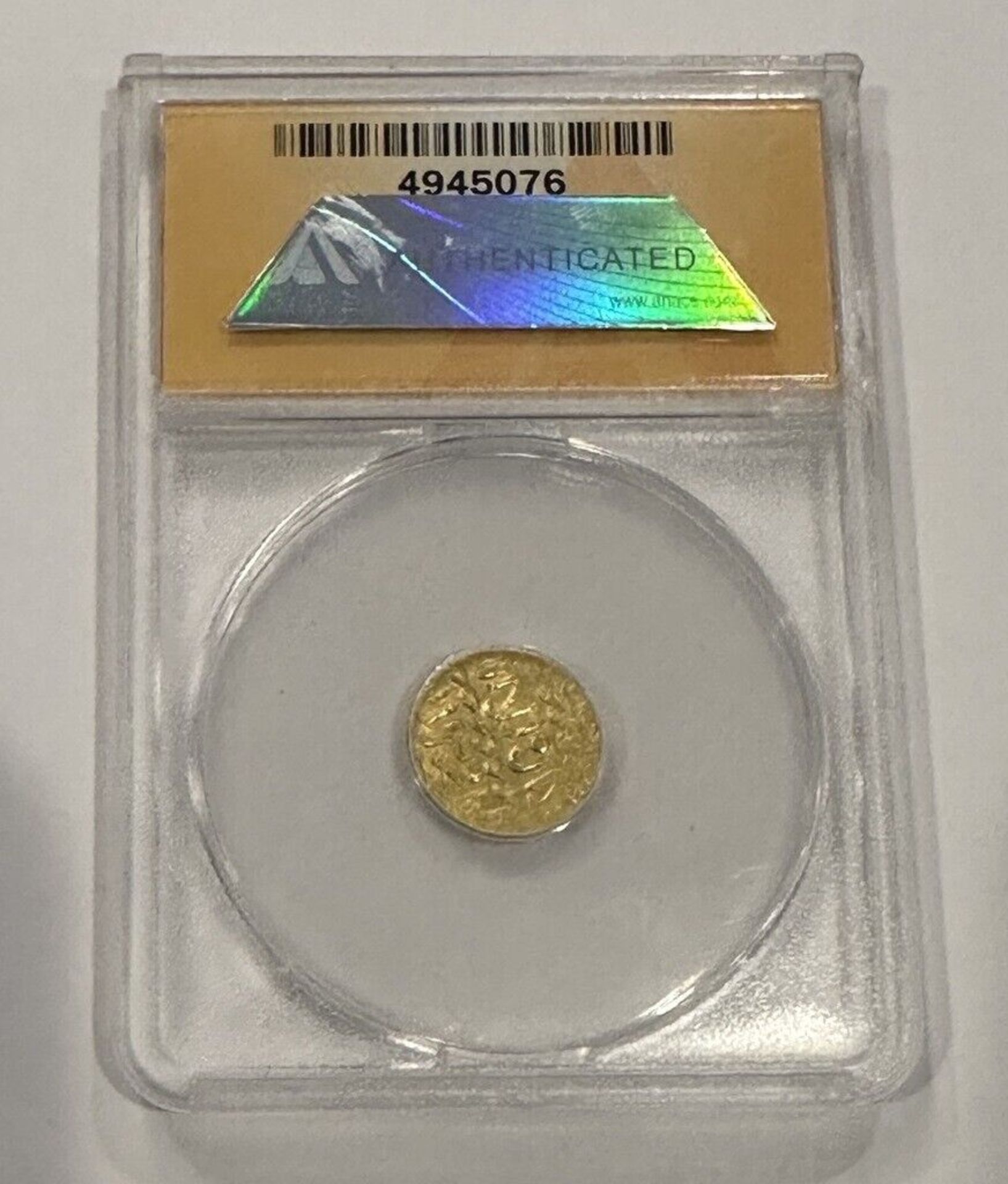1498-1500 ASHRAFI GOLD COIN MS62 MAMLUK AL-ZAHIR - Image 2 of 2