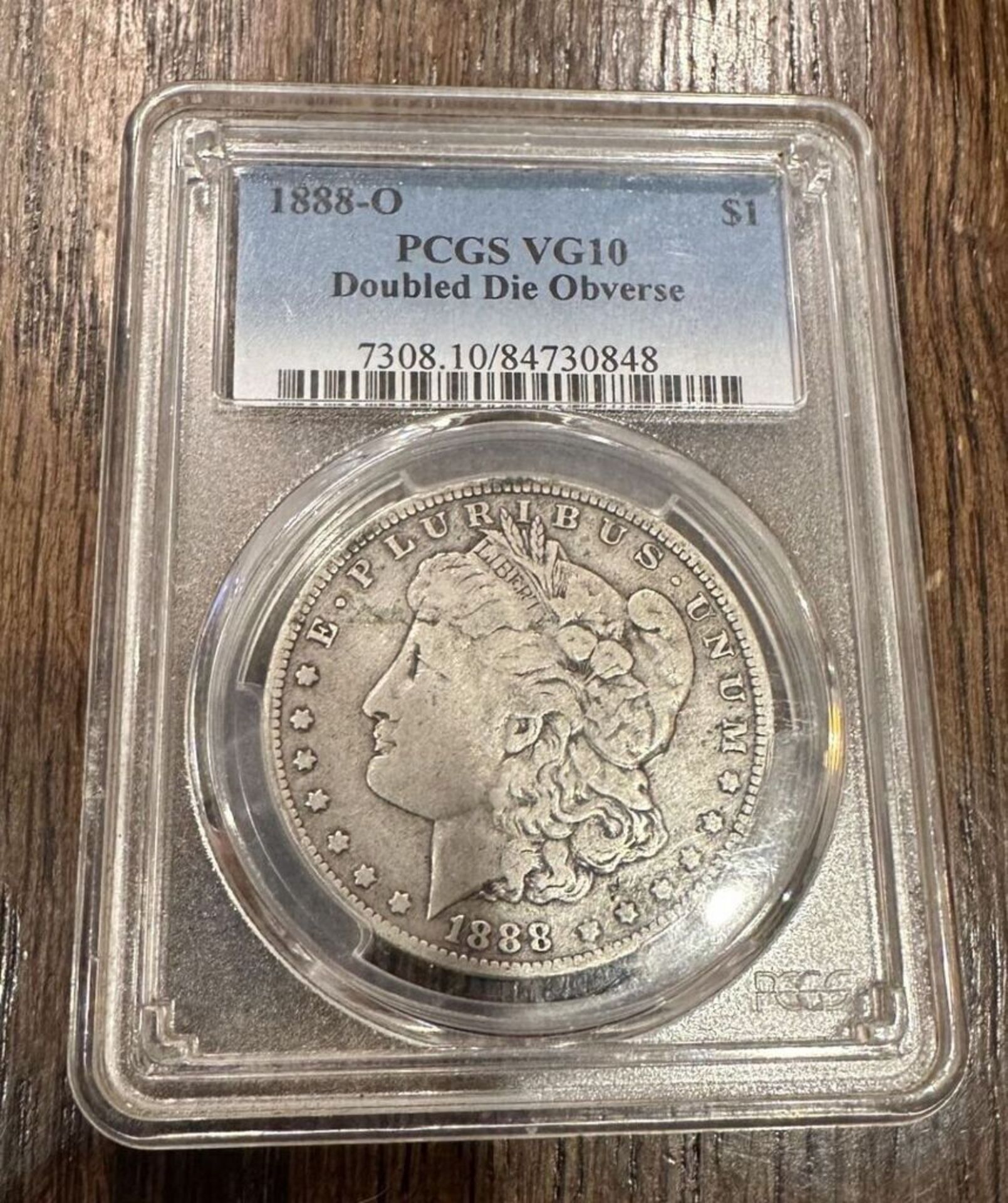 PCGS 1888-O DOUBLE DIE OBVERSE $1 COIN