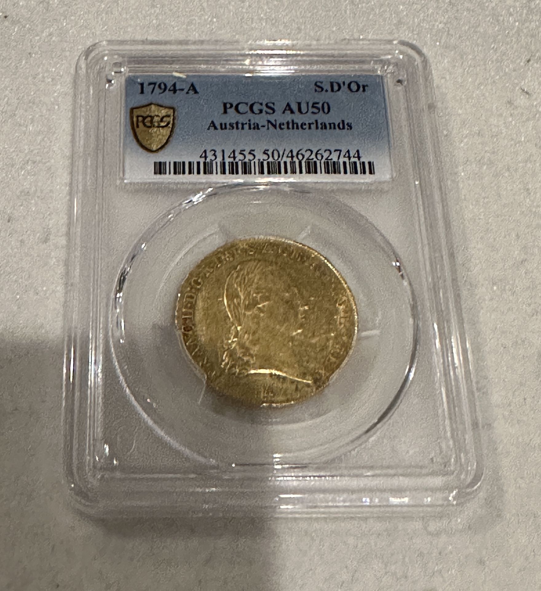 1794-A GOLD AUSTRIA NETHERLANDS COIN