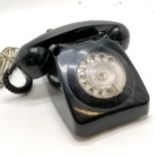 1960's black telephone, converted. In good used condition