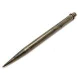 Sampson Mordan & Co sterling silver propelling pencil - 10.5cm & 20g total weight