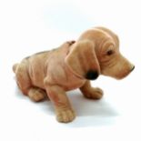 Vintage nodding dog 30cm long x 17cm high.