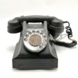 Vintage black Bakelite telephone, converted. In good used condition