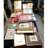 Large qty of prints inc 2 x camels, Hunterian Museum Royal College of Surgeons etc