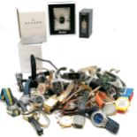Qty of quartz & mechanical wristwatches inc Garfield (the cat), boxed Skagen etc - all for