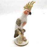 Capodemonte cockatoo figure 20cm high