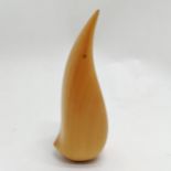 Andersen designs carved wooden bird figure - 13cm high