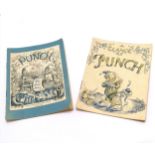 2 x miniature Punch magazines / booklets (approx 14cm x 10cm) ~ the Peep show booklet has pencil