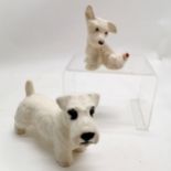 2 x Beswick dog figures - 1942-67 Sealyham ""Forestedge Foxglove"" terrier (16cm long) & 1940-69 #