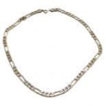 Silver neckchain - 44cm & 29g - SOLD ON BEHALF OF THE NEW BREAST CANCER UNIT APPEAL YEOVIL HOSPITAL