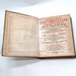 1734 vellum covered book 'Concordantiae Particularum Ebraeo-Chaldaicarum' by Christian Nold (1626-