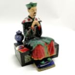 Reg Johnson 'Mandarin' figure 20cm high with no obvious damage ~ Studio potter Reg(inald) Johnson (