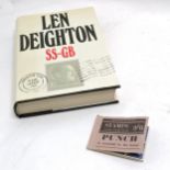 1978 book 'SS-GB : Nazi-occupied Britain 1941' by Len Deighton complete with RARE booklet as