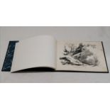 Rebound collection of 20 x 1824 plates of sketches by James Duffield Harding (1798-1863) and