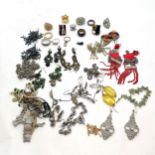 Qty of costume jewellery rings, earrings etc - SOLD ON BEHALF OF THE NEW BREAST CANCER UNIT APPEAL