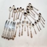 Set of Community plated ware cutlery