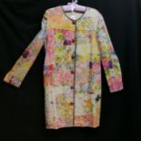 jacket made from vintage fabric 94cm chest