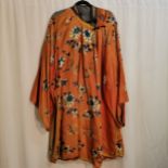 Antique Chinese embroidered coat, a lot of damage to silk