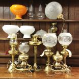 Collection of various lamps and light fittings, Not tested.