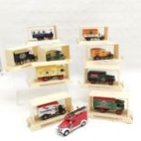 Collection of Matchbox Yesteryear Models to include, 1926 Ford TT Van Anchor steam and 3 others