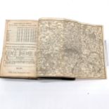 1821 Cary's Great roads of England and Wales (9th ed) - spine is detached and book is tired? but