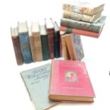 Qty of books inc childrens, 1949 Alhambra of Granada, Old water-colour society 1804-1904 (no back