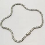 925 silver fancy link neckchain - 45cm & 48g