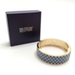 Museum collection boxed Imperial bangle after Carl Faberge - SOLD ON BEHALF OF THE NEW BREAST CANCER